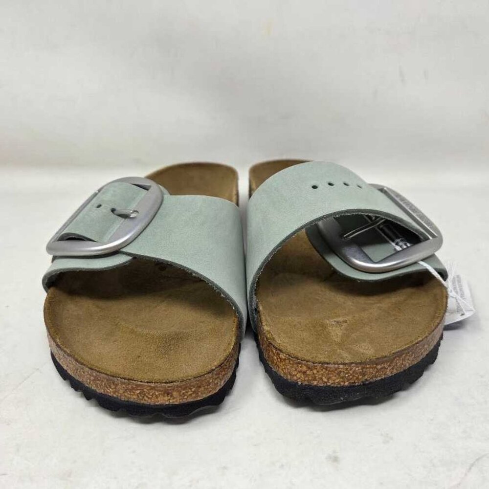 New women's 39 (US 8) Narrow fit Birkenstock Madrid Big Buckle sandals Pure Sage - Picture 6 of 11